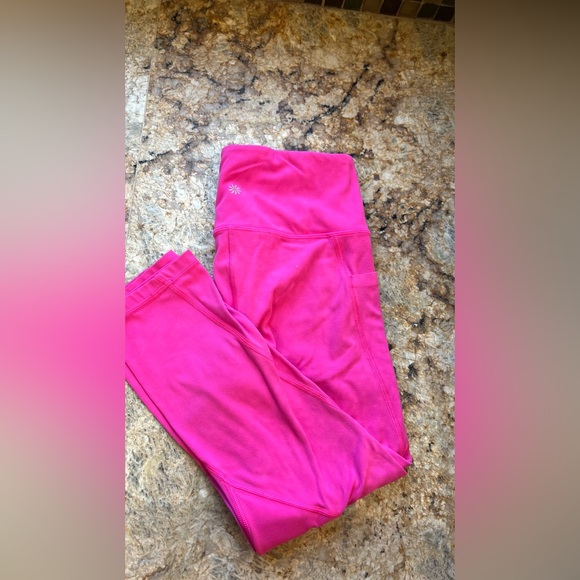 Athleta Pink Leggings - Picture 4 of 10